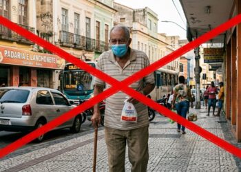Por ordem do Governo, serão punidas individualmente todas as pessoas que saírem à rua doentes