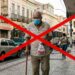 Por ordem do Governo, serão punidas individualmente todas as pessoas que saírem à rua doentes