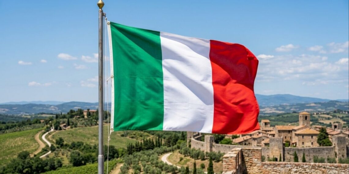 Por que a bandeira da Itália é verde, branca e vermelha, e qual a origem dessas cores?