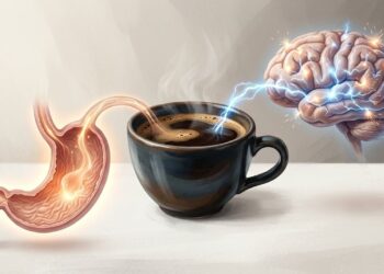 Que efeitos tomar café de estômago vazio causa na mucosa gástrica e também no sistema nervoso?