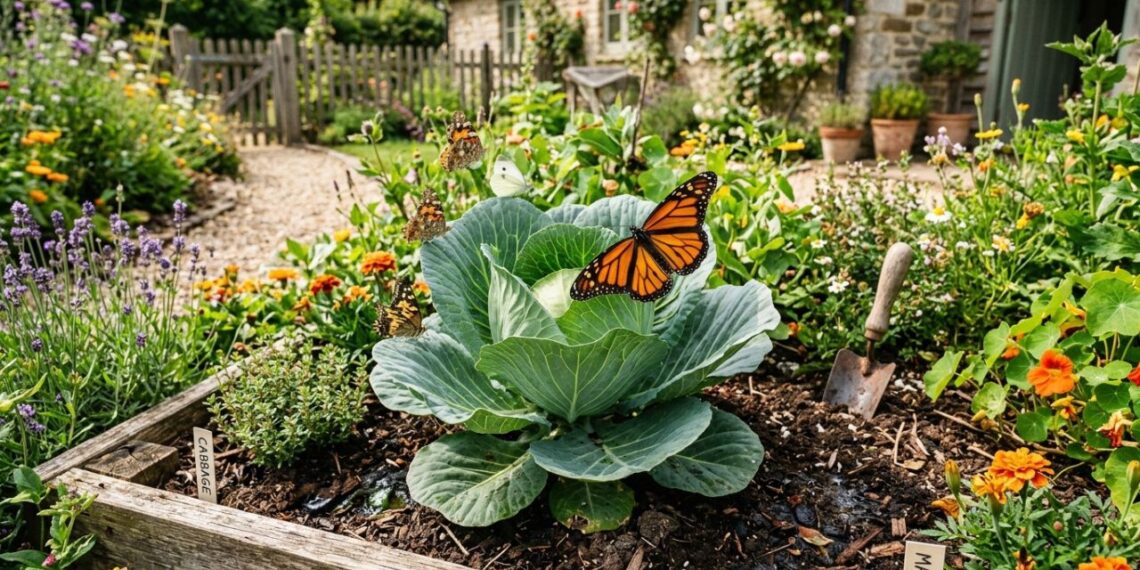 O repolho atrai borboletas, mas é melhor não plantá-lo perto desta flor: onde plantá-lo no inverno e como evitar lagartas