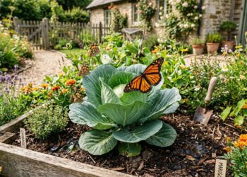 O repolho atrai borboletas, mas é melhor não plantá-lo perto desta flor: onde plantá-lo no inverno e como evitar lagartas
