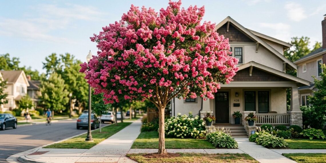 A árvore que virou a favorita no paisagismo porque além de suas flores não fazerem sujeira, aguenta o sol forte e não quebra o piso