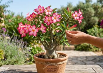 Por que os botões da rosa-do-deserto caem antes de abrir e como salvar a flor rapidamente: aplique esse nutriente simples