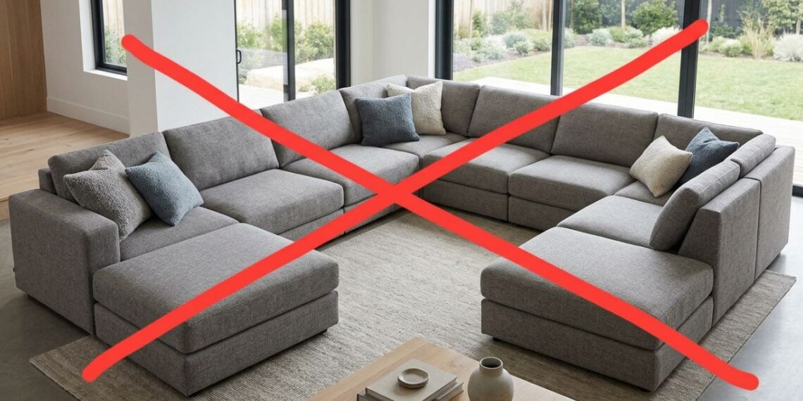 Adeus aos sofás modulares quadrados gigantes que bloqueiam o fluxo da sala: as tendências de sofás curvos e arredondados orgânicos que vão dominar em 2026
