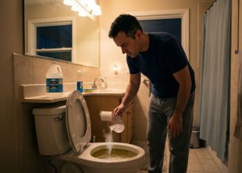 Colocar uma xícara de vinagre dentro do vaso sanitário à noite: para que serve e como sua casa fica pela manhã