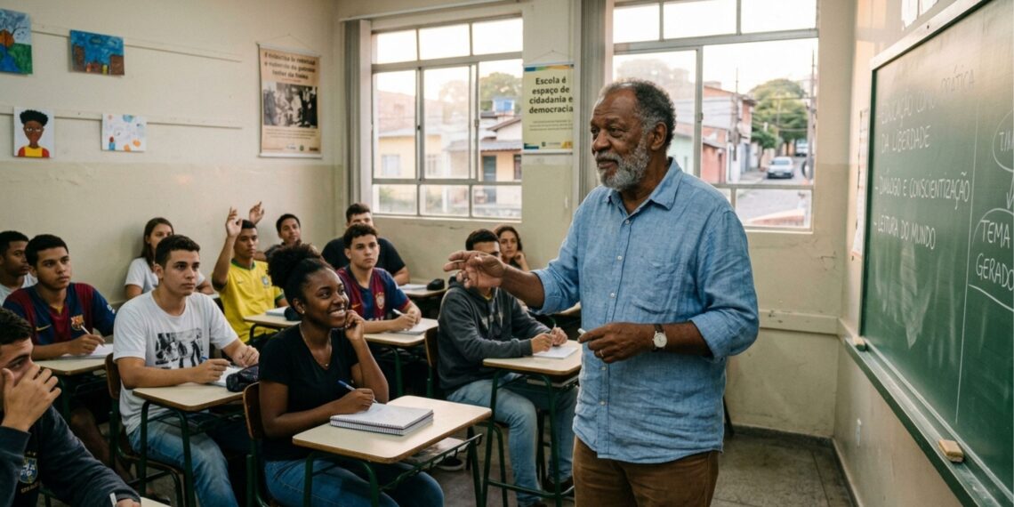 Paulo Freire dizia: “Ninguém educa ninguém, ninguém educa a si mesmo: os homens se educam em comunhão”