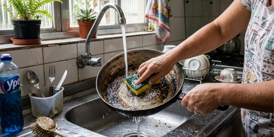 Por que você deve polvilhar sal na sua esponja de lavar louça? Um truque que ninguém te contou