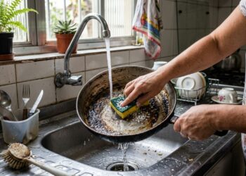 Por que você deve polvilhar sal na sua esponja de lavar louça? Um truque que ninguém te contou