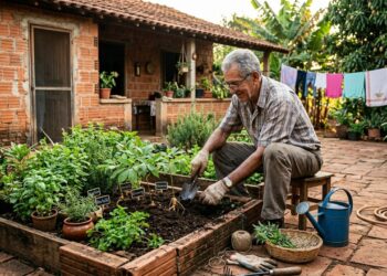 Por que as pessoas costumavam plantar ginseng em suas casas no passado?