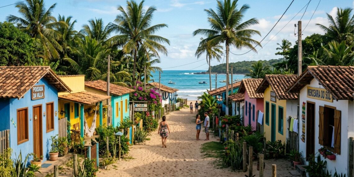 O destino brasileiro onde as ruas são de areia, os carros quase desaparecem e o tempo parece correr mais devagar