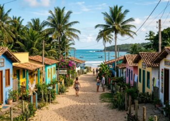 O destino brasileiro onde as ruas são de areia, os carros quase desaparecem e o tempo parece correr mais devagar