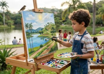 Crianças que desenham com frequência podem desenvolver mais inteligência e equilíbrio emocional, diz estudo