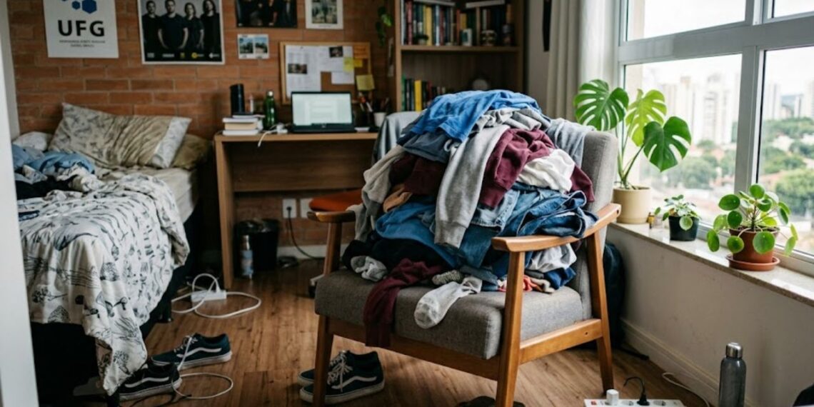 O que significa deixar roupas jogadas na cadeira segundo a psicologia do comportamento