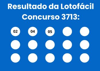 Números sorteados da Lotofácil 3713 — resultado de hoje (17/06)