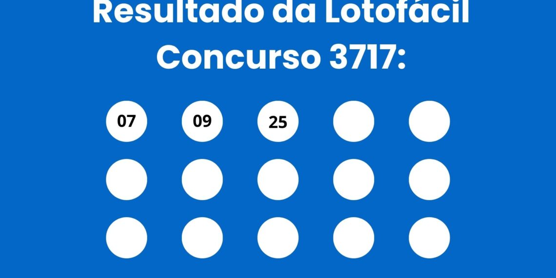 Lotofácil 3717: alguém ganhou os R$ 5 milhões? Veja o resultado desta noite