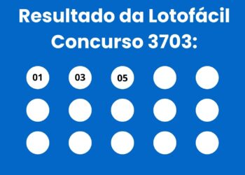 Resultado da Lotofácil 3703: alguém ganhou os R$ 10 milhões? Veja o resultado de sexta (05/06)