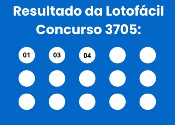 Resultado da Lotofácil 3705 (08/06): 4 apostas ganhadoras levam R$ 1,17 mi cada