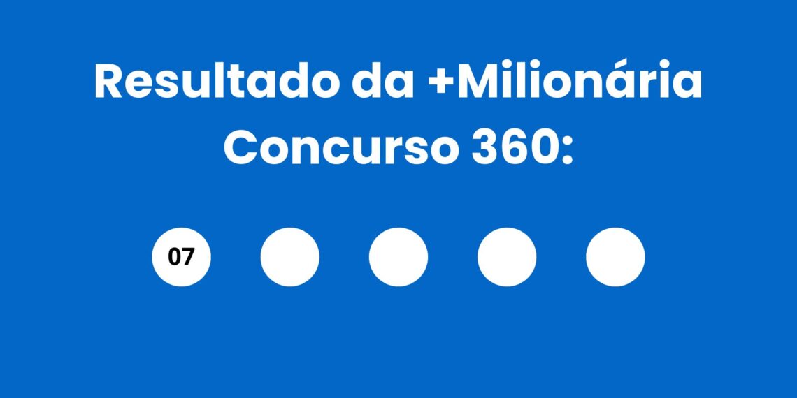 +Milionária 360: alguém ganhou os R$ 60 milhões? Veja o resultado do concurso de quarta (03/06)