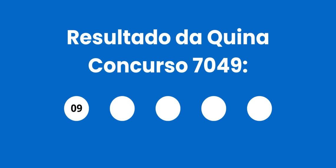 Quina 7049 acumula e prêmio dispara para R$ 14,5 milhões, veja os números sorteados