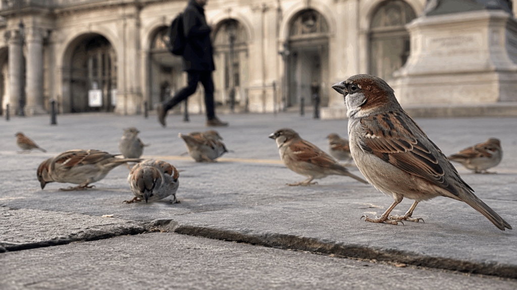O pardal que reconhece rostos humanos individualmente e trata com hostilidade as pessoas que já o prejudicaram antes