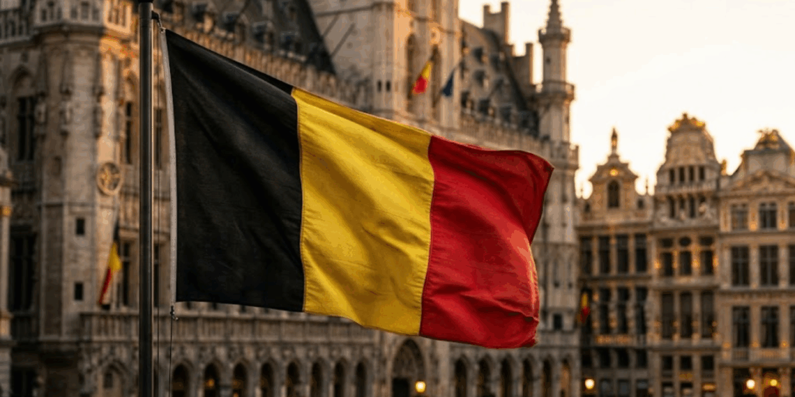 O que significam as cores preta, amarela e vermelha da bandeira da Bélgica?