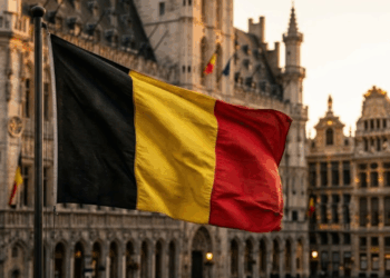 O que significam as cores preta, amarela e vermelha da bandeira da Bélgica?