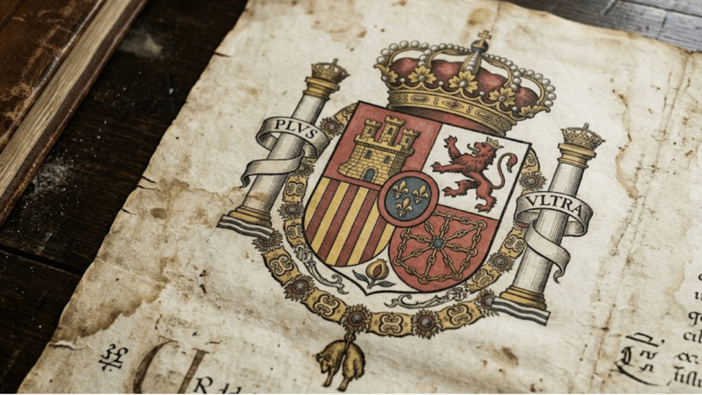 O segredo do brasão da bandeira espanhola que poucos conhecem e que revela séculos de história
