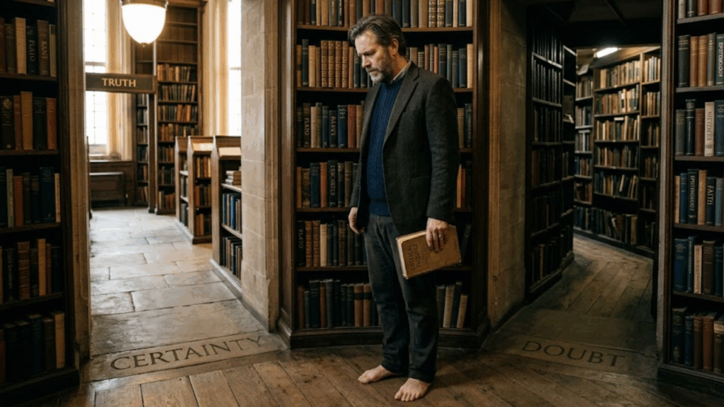 Voltaire: "Duvide de tudo pelo menos uma vez, mesmo da proposição de que dois mais dois são quatro" o escritor que foi preso na Bastilha, exilado duas vezes e continuou provocando reis e religiosos