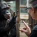 O chimpanzé que aprende língua de sinais, mente para conseguir o que quer e manipula humanos com uma habilidade que ainda constrange pesquisadores