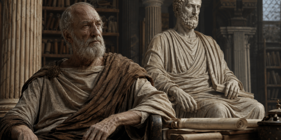 Plotino: "Nunca pare de esculpir sua própria estátua" o fundador do neoplatonismo que enxergava a filosofia como um ato de criação interior e nos deixou a metáfora mais poderosa sobre o que significa trabalhar a própria alma