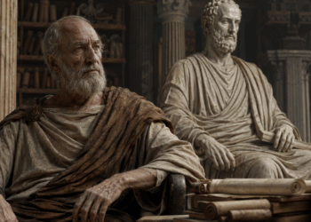 Plotino: "Nunca pare de esculpir sua própria estátua" o fundador do neoplatonismo que enxergava a filosofia como um ato de criação interior e nos deixou a metáfora mais poderosa sobre o que significa trabalhar a própria alma