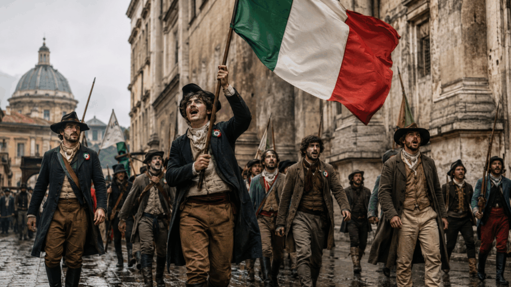 Por que a bandeira da Itália tem verde, branco e vermelho, e qual a origem histórica dessas cores que a fazem lembrar a bandeira da França?