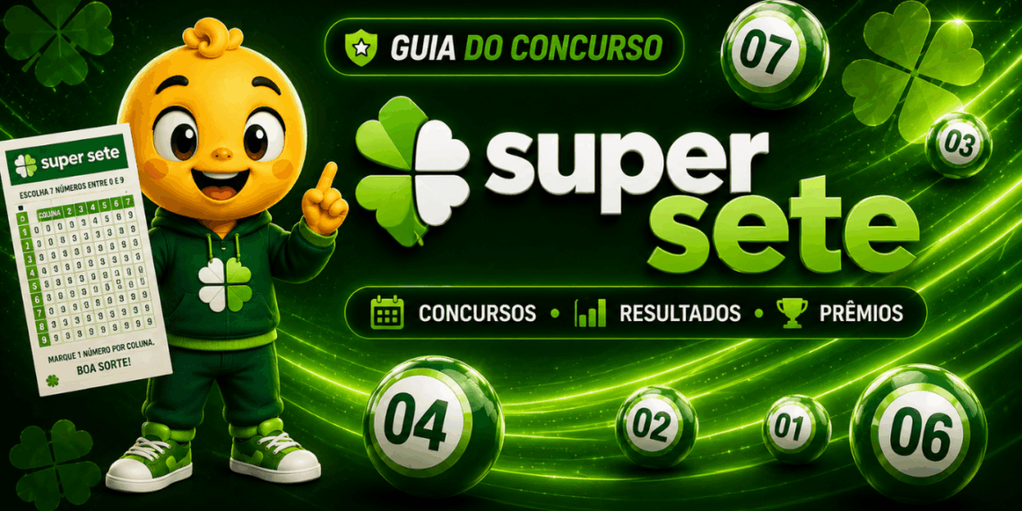 "Aposta do Super Sete 861 com prêmio estimado de R$ 1,8 milhão"