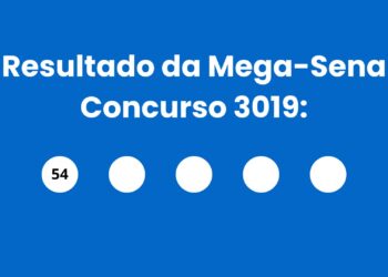 Resultado da Mega-Sena 3019 de terça-feira, 16 de junho de 2026 — números sorteados e ganhadores
