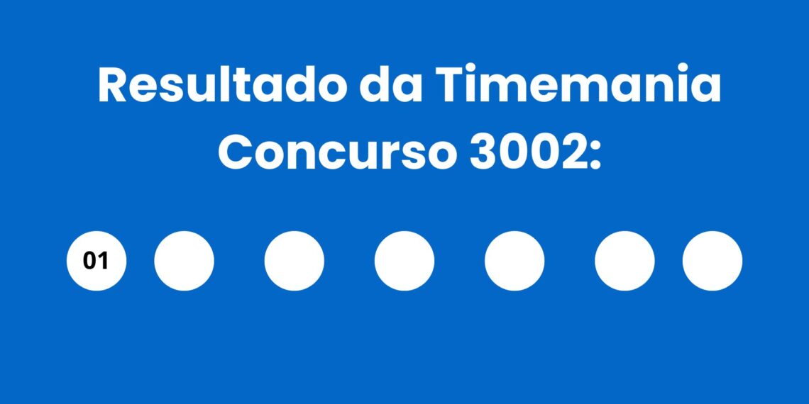 Timemania 2401: alguém levou os R$ 34 milhões? Veja os números sorteados de terça (09/06)