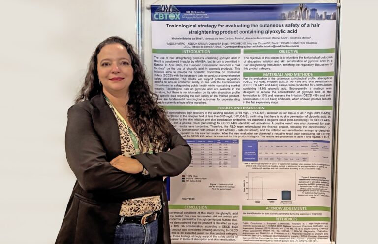 Inoar apresenta estudo internacional sobre a segurança cutânea do ácido glioxílico em alisantes