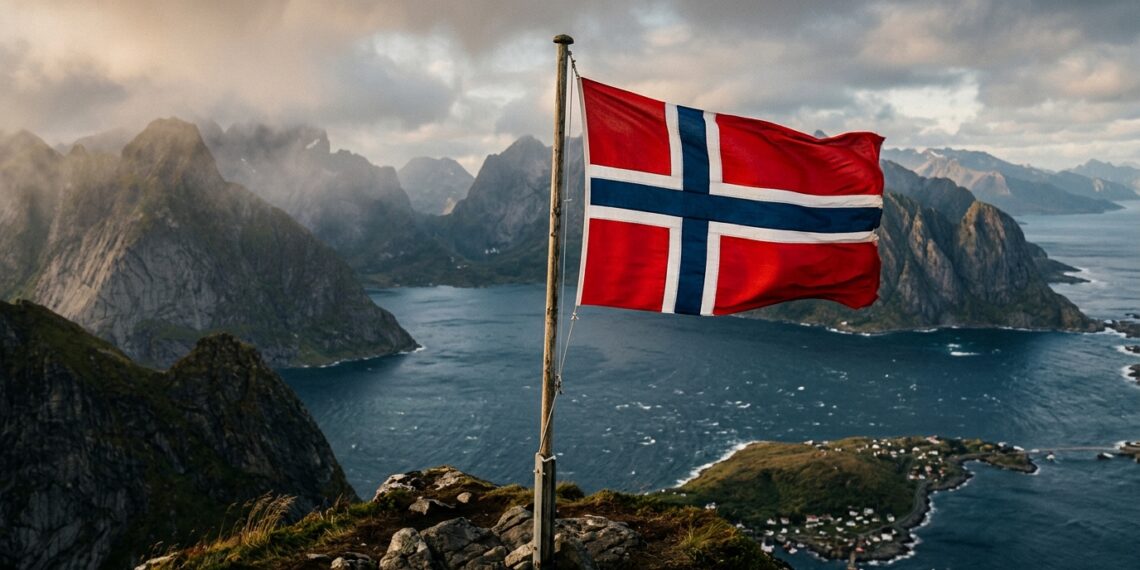 Por que a bandeira da Noruega tem azul, branco e vermelho, e qual a origem real dessa cruz nórdica que poucos conhecem?