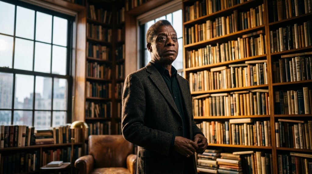 O que James Baldwin escritor romancista deixou por escrito: ''Não sou quem você pensa que sou. Eu sou aquilo que você fez de mim."