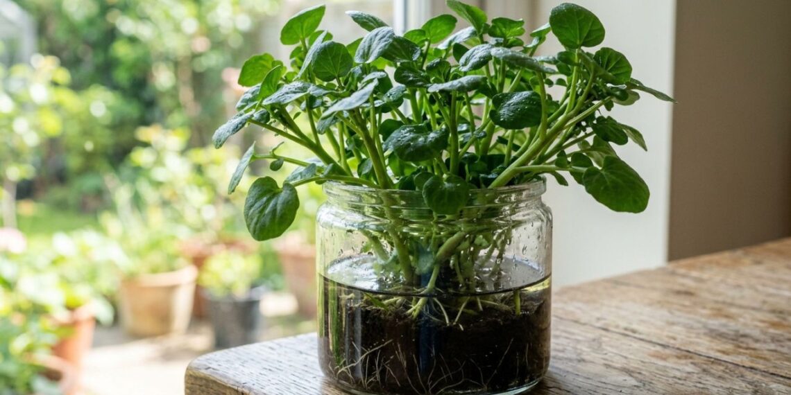Como plantar agrião em potes sem furo com um cuidado na água constante que faz diferença no crescimento