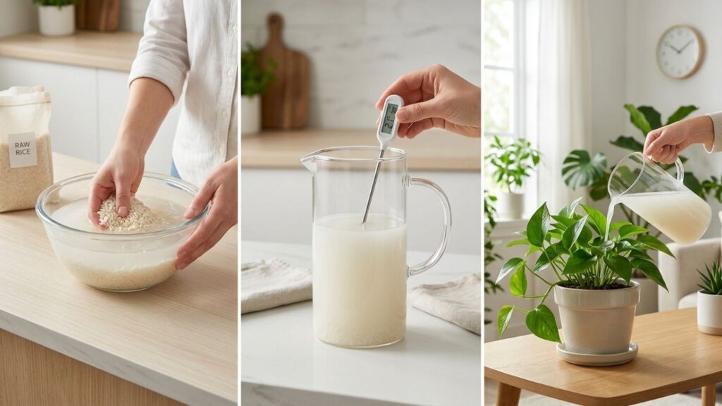 Agua-de-Arroz-2-1024x576 O truque simples da vovó usando água de lavagem do arroz para regar plantas e fornecer nutrientes extras de graça