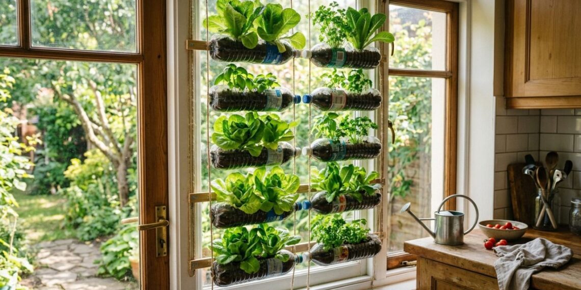 Horta em casa: como plantar alface em garrafas PET que crescem em qualquer janela ensolarada da cozinha
