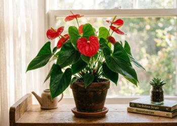 A flor mais duradoura para cultivar na sala de estar: como cuidar do antúrio vermelho e fazer brotar o ano todo