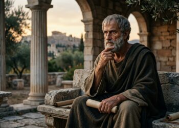 Frase do dia de Aristóteles, criador da lógica e mestre de Alexandre o Grande: ''O sábio nunca diz tudo o que pensa, mas pensa tudo o que diz'’