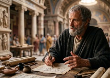 Frase do dia de Aristóteles, criador do Liceu e tutor de Alexandre, o Grande: "A excelência não é um ato, mas um hábito."
