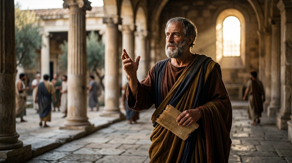Frase do dia de Aristóteles, criador do Liceu e tutor de Alexandre, o Grande: "A excelência não é um ato, mas um hábito."