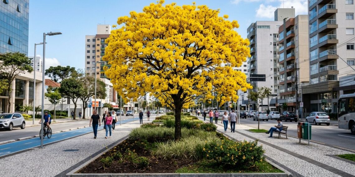 3 árvores nativas brasileiras cujas raízes não danificam o asfalto, perfeitas para frentes de casas modernas