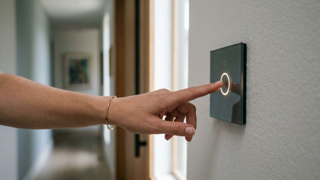 Adeus aos interruptores grandes e beges: a tendência inteligente e minimalista de automação por toque para substituí-los nas casas em 2026