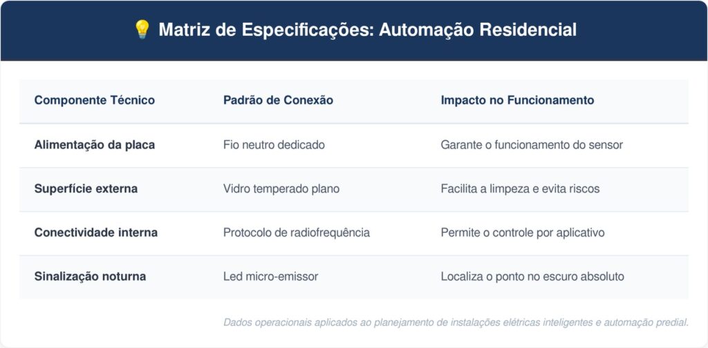 Automacao-tabela-1024x504 Adeus aos interruptores grandes e beges: a tendência inteligente e minimalista de automação por toque para substituí-los nas casas em 2026