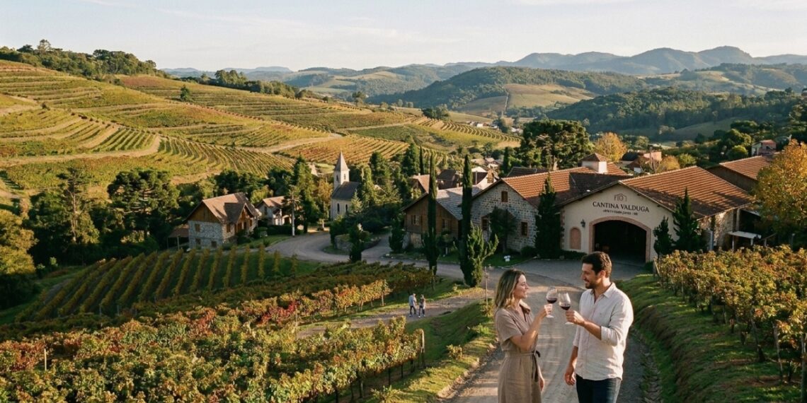 A primeira região do Brasil a ter selo de origem para o vinho, como na Europa: a capital nacional do vinho nascida de imigrantes italianos em 1875